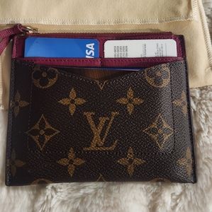 Upcycle LV short coin wallet